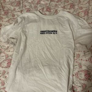 Abercrombie & Fitch Soft White Tee